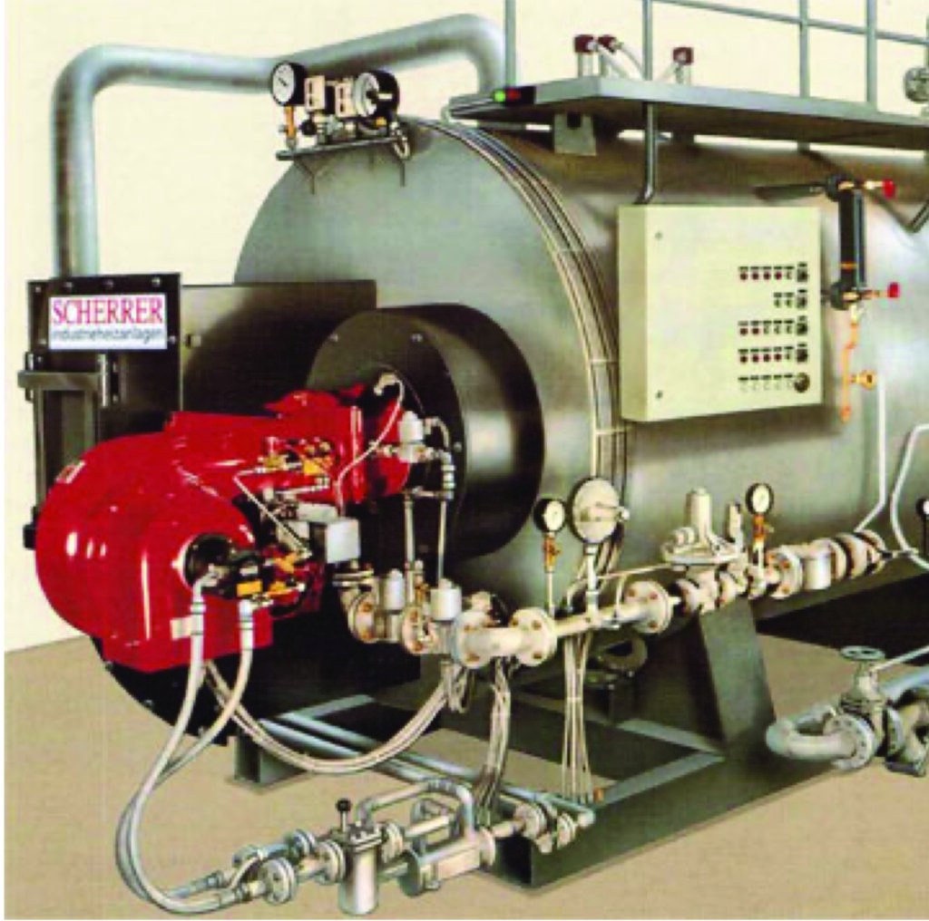 Industrial boiler equipment